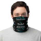 PCOS Awareness Thankful For My Struggle Face Mask / Neck Gaiter - The Awareness Store