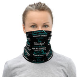 PCOS Awareness Thankful For My Struggle Face Mask / Neck Gaiter - The Awareness Store