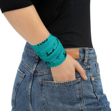 PCOS Awareness Love and Be Kind Word Pattern Face Mask / Neck Gaiter