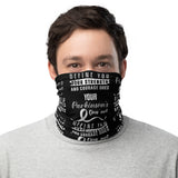 Parkinson's Awareness It Does Not Define You Face Mask / Neck Gaiter - The Awareness Store