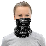 Parkinson's Awareness It Does Not Define You Face Mask / Neck Gaiter - The Awareness Store