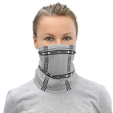 Parkinson's Awareness Tartan Pattern Face Mask / Neck Gaiter - The Awareness Store