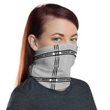 Parkinson's Awareness Tartan Pattern Face Mask / Neck Gaiter