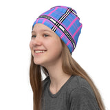 SIDS Awareness Tartan Pattern Face Mask / Neck Gaiter