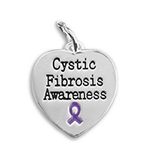Cystic Fibrosis Awareness Snake Chain Bracelet