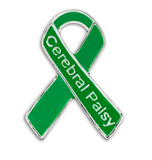 5 Pack Cerebral Palsy Awareness Pins