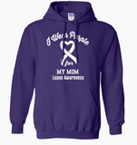 I Wear Purple For Lupus.. Customizable Hoodie - The Awareness Store