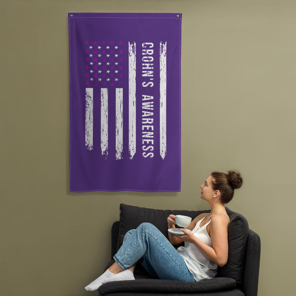 Crohn's Awareness Flag