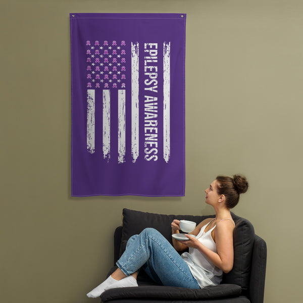 Epilepsy Awareness Flag
