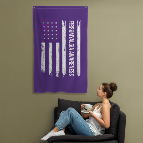 Fibromyalgia Awareness Flag - The Awareness Store