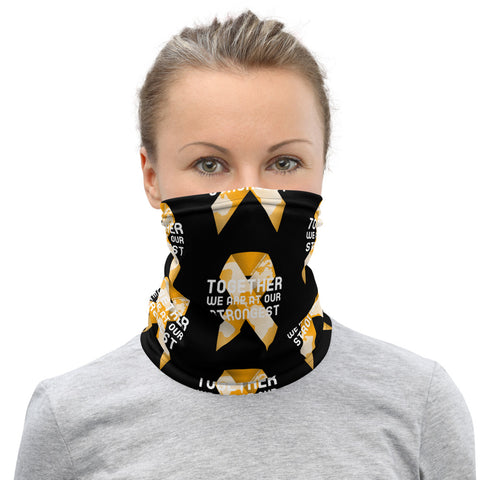 Multiple Sclerosis Awareness Together We Are at Our Strongest Face Mask / Neck Gaiter - The Awareness Store