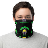 Lymphoma Awareness Bee Kind Face Mask / Neck Gaiter