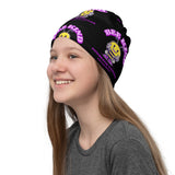 Pancreatic Cancer Awareness Bee Kind Face Mask / Neck Gaiter - The Awareness Store