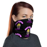 Epilepsy Awareness Bee Kind Face Mask / Neck Gaiter