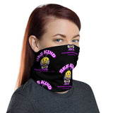 Pancreatic Cancer Awareness Bee Kind Face Mask / Neck Gaiter - The Awareness Store