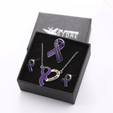 Fibromyalgia Awareness Jewelry Set