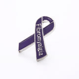 5 Pack Fibromyalgia Awareness Pins