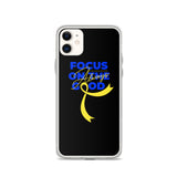 Down Syndrome Awareness Always Focus on the Good iPhone Case