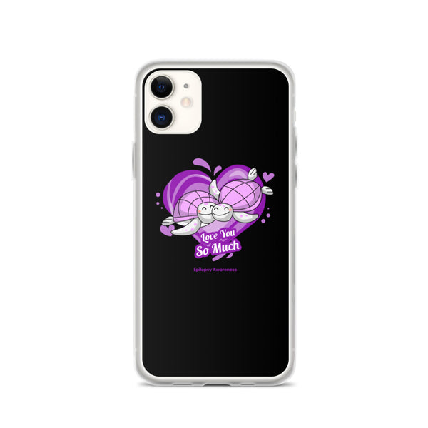 Epilepsy Awareness I Love You so Much iPhone Case - The Awareness Store