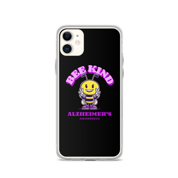 Alzheimer's Awareness Bee Kind iPhone Case - The Awareness Store