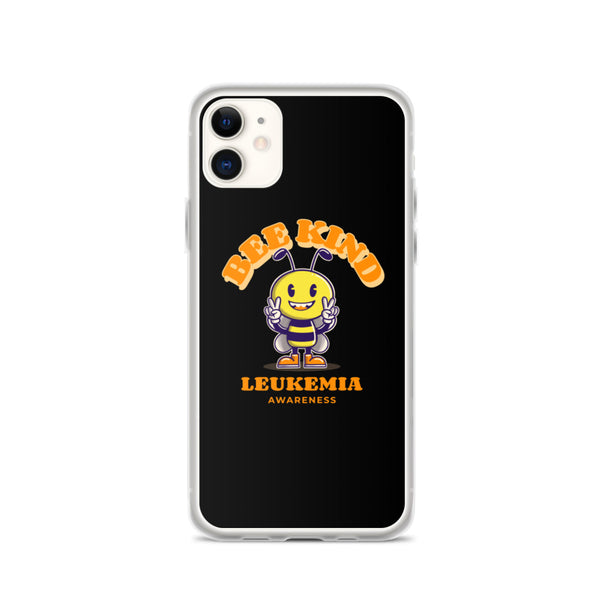 Leukemia Awareness Bee Kind iPhone Case - The Awareness Store
