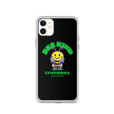 Lymphoma Awareness Bee Kind iPhone Case