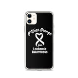 Leukemia Awareness I Wear Orange iPhone Case