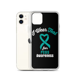 PCOS Awareness I Wear Teal iPhone Case - The Awareness Store