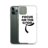 Melanoma Awareness Always Focus on the Good iPhone Case - The Awareness Store
