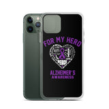 Alzheimer's Awareness For My Hero iPhone Case