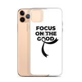 Melanoma Awareness Always Focus on the Good iPhone Case - The Awareness Store