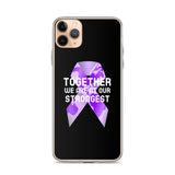 Lupus Awareness Together We Are at Our Strongest iPhone Case - The Awareness Store