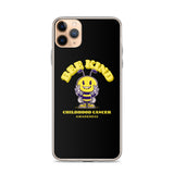 Childhood Cancer Awareness Bee Kind iPhone Case