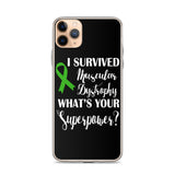 Muscular Dystrophy Awareness I Survived, What's Your Superpower? iPhone Case