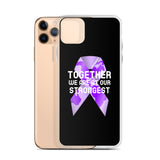 Lupus Awareness Together We Are at Our Strongest iPhone Case - The Awareness Store