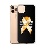 Multiple Sclerosis Awareness Together We Are at Our Strongest iPhone Case