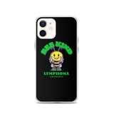 Lymphoma Awareness Bee Kind iPhone Case