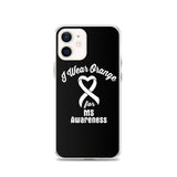 Multiple Sclerosis Awareness I Wear Orange iPhone Case - The Awareness Store
