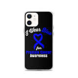 Prostate Cancer Awareness I Wear Blue iPhone Case