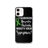 Muscular Dystrophy Awareness I Survived, What's Your Superpower? iPhone Case
