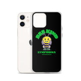 Lymphoma Awareness Bee Kind iPhone Case