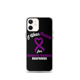 Domestic Violence Awareness I Wear Purple iPhone Case