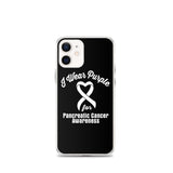 Pancreatic Cancer Awareness I Wear Purple iPhone Case - The Awareness Store