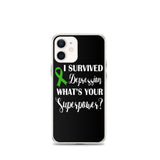 Depression Awareness I Survived, What's Your Superpower? iPhone Case - The Awareness Store