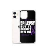 Epilepsy Awareness I Might Have iPhone Case - The Awareness Store