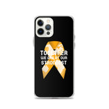 Multiple Sclerosis Awareness Together We Are at Our Strongest iPhone Case