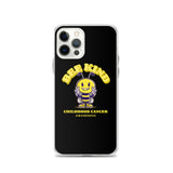 Childhood Cancer Awareness Bee Kind iPhone Case