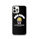 Lung Cancer Awareness Bee Kind iPhone Case