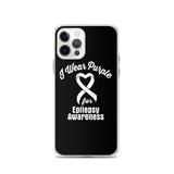 Epilepsy Awareness I Wear Purple iPhone Case