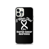 Ovarian Cancer Awareness I Wear Teal iPhone Case - The Awareness Store